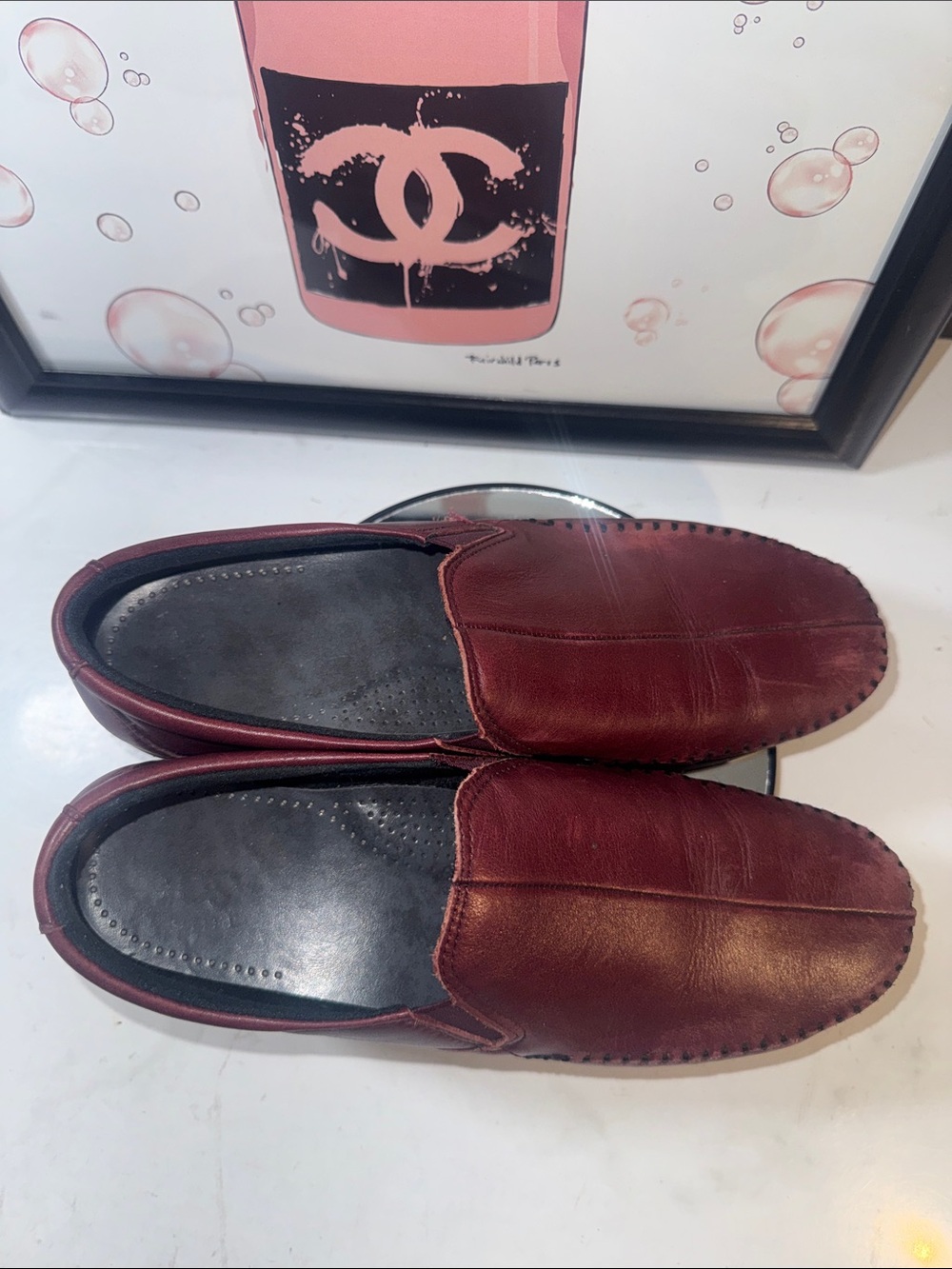 SAS Women's Dream Comfort Slip-On Loafers in Burgundy - Size 8.5M - Picture 7 of 11